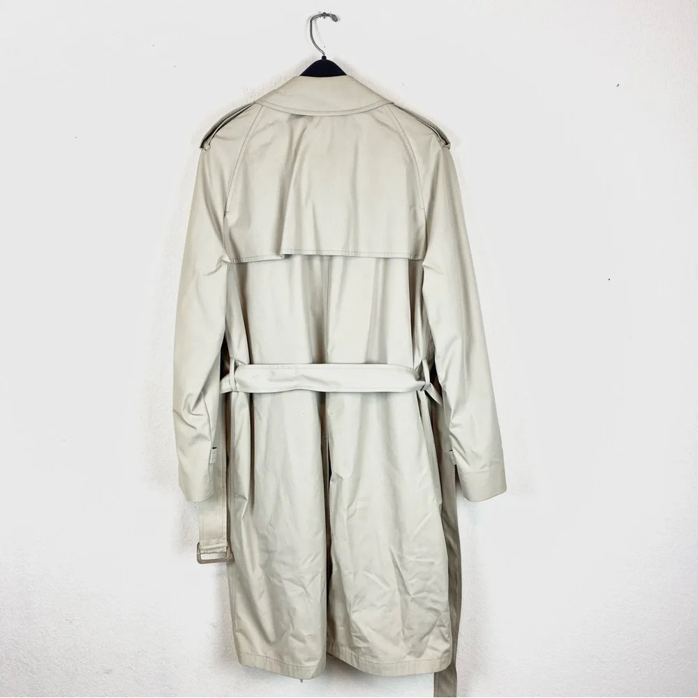 London Fog Beige Maincoat - Picture 4 of 7